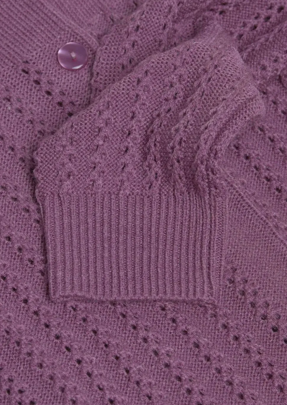 Ajourstrickjacke