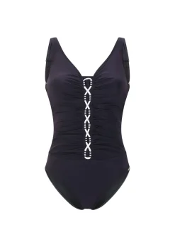 Badeanzug im Marine-Look