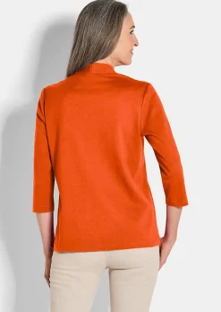 Basic-Shirt aus Interlock-Jersey