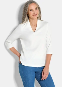 Basic-Shirt aus Interlock-Jersey