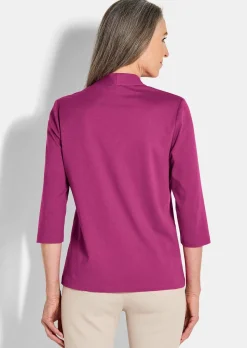 Basic-Shirt aus Interlock-Jersey