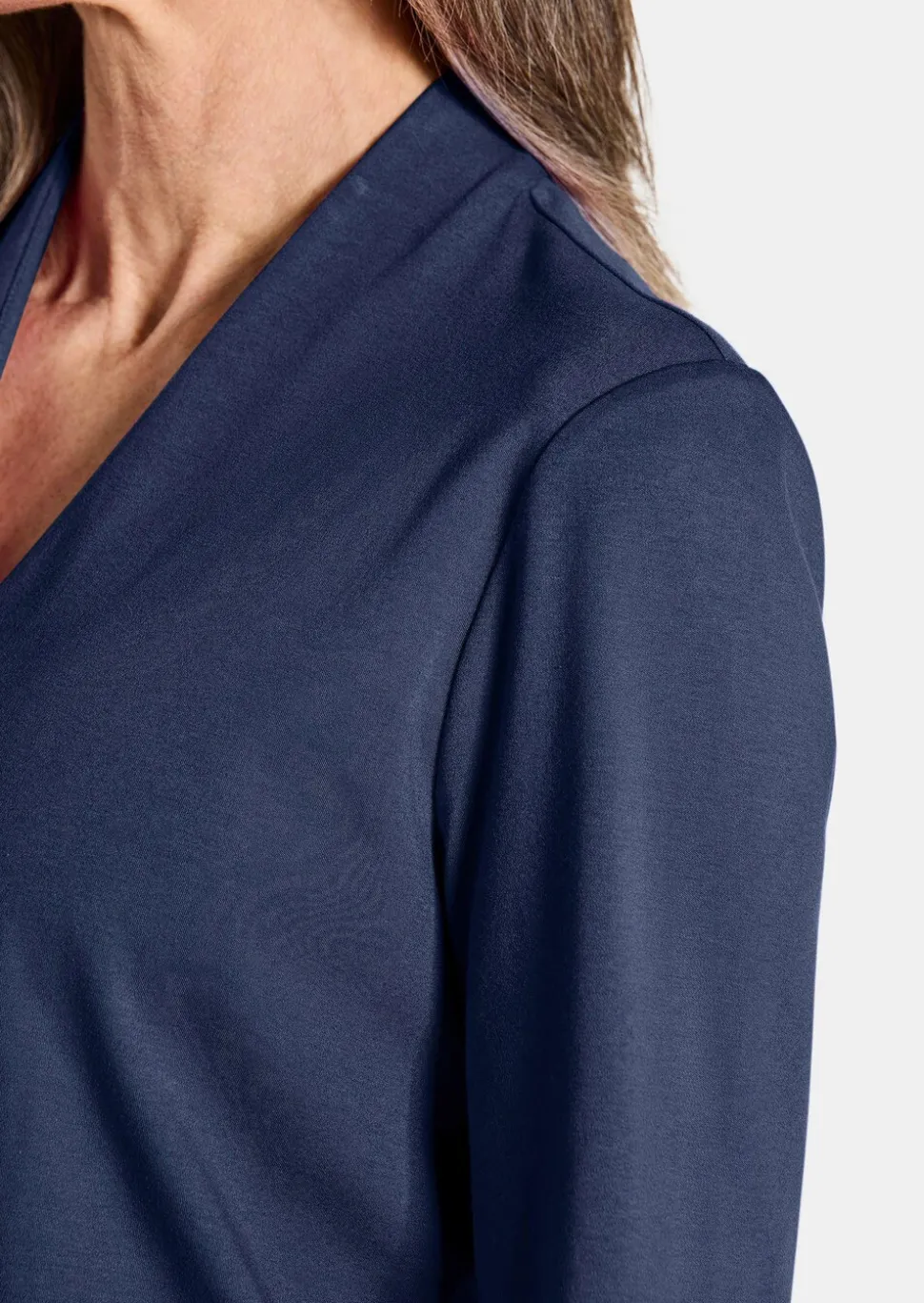 Basic-Shirt aus Interlock-Jersey