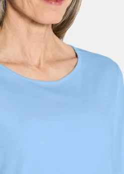 Basic-Shirt aus Interlock-Jersey