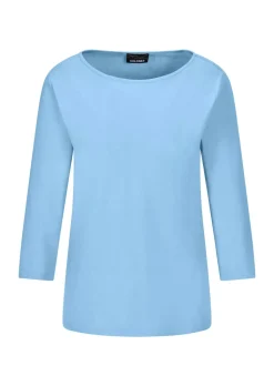 Basic-Shirt aus Interlock-Jersey