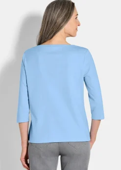 Basic-Shirt aus Interlock-Jersey