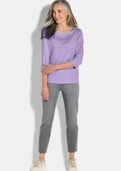 Basic-Shirt aus Interlock-Jersey