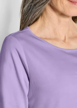 Basic-Shirt aus Interlock-Jersey