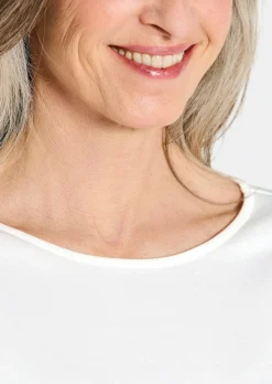 Basic-Shirt aus Interlock-Jersey