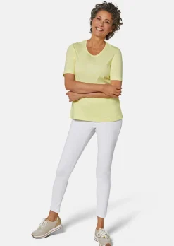 Basic T-Shirt aus reiner Baumwolle