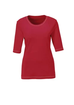 Basic T-Shirt aus reiner Baumwolle