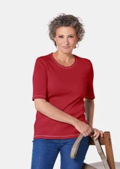 Basic T-Shirt aus reiner Baumwolle