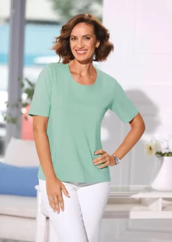 Basic T-Shirt aus reiner Baumwolle