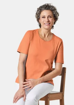 Basic T-Shirt aus reiner Baumwolle