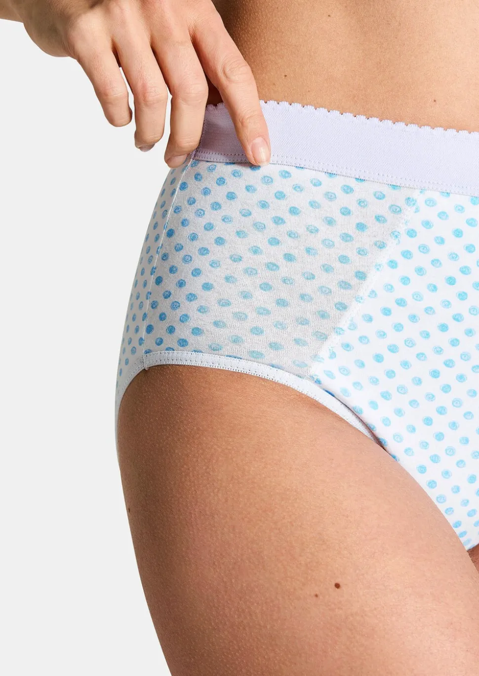 Baumwoll-Bauchwegslip im Mehrfachpack