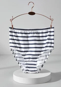 Baumwoll-Hüftslip im Mehrfachpack