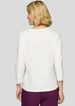 Baumwollshirt mit Frontmotiv