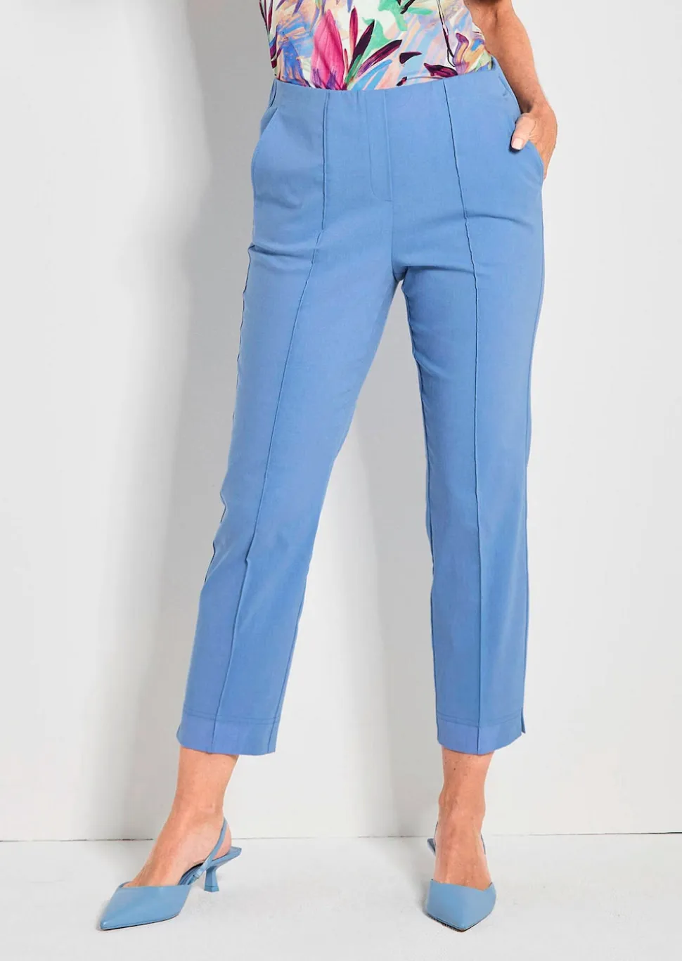 7/8-Bengalinhose BELLA mit Biesen