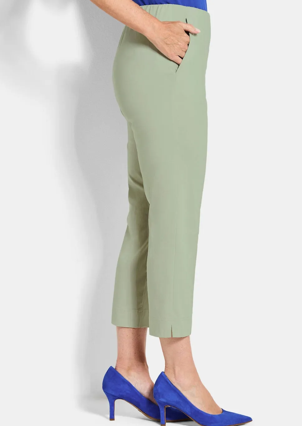 7/8-Bengalinhose BELLA mit Biesen