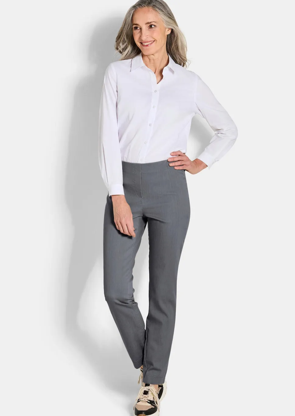 Bengalinhose LOUISA in Denim-Optik