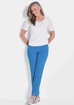 Bengalin-Hose LOUISA mit Saumschlitz