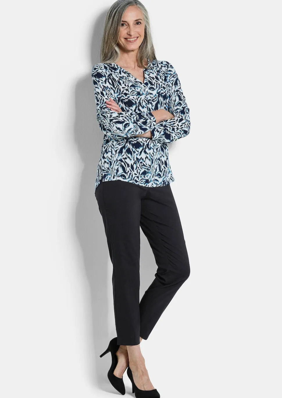 7/8-Bengalinhose LOUISA mit Schlupfbund