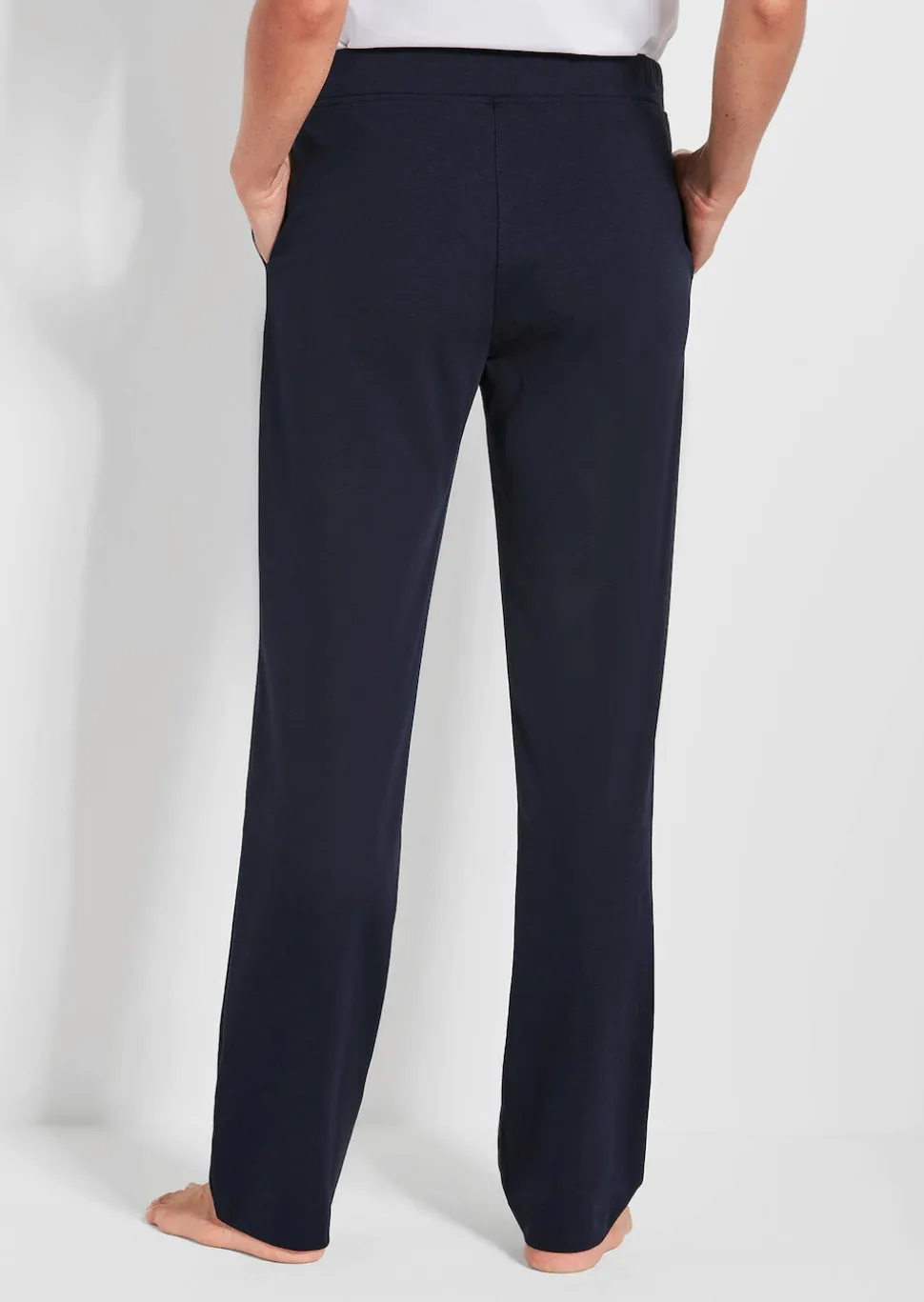 Bequeme Freizeithose mit Schlupfbund und Taschen