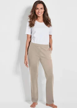 Bequeme Freizeithose mit Schlupfbund und Taschen