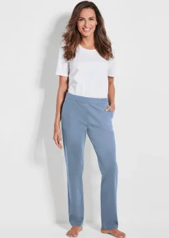 Bequeme Freizeithose mit Schlupfbund und Taschen