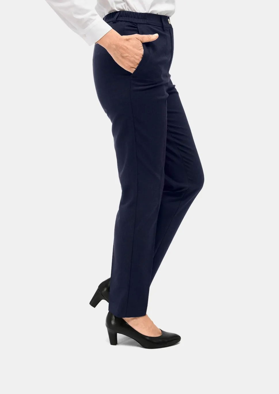 Bequeme Hose LOUISA COMFORT+ mit Bügelfalte
