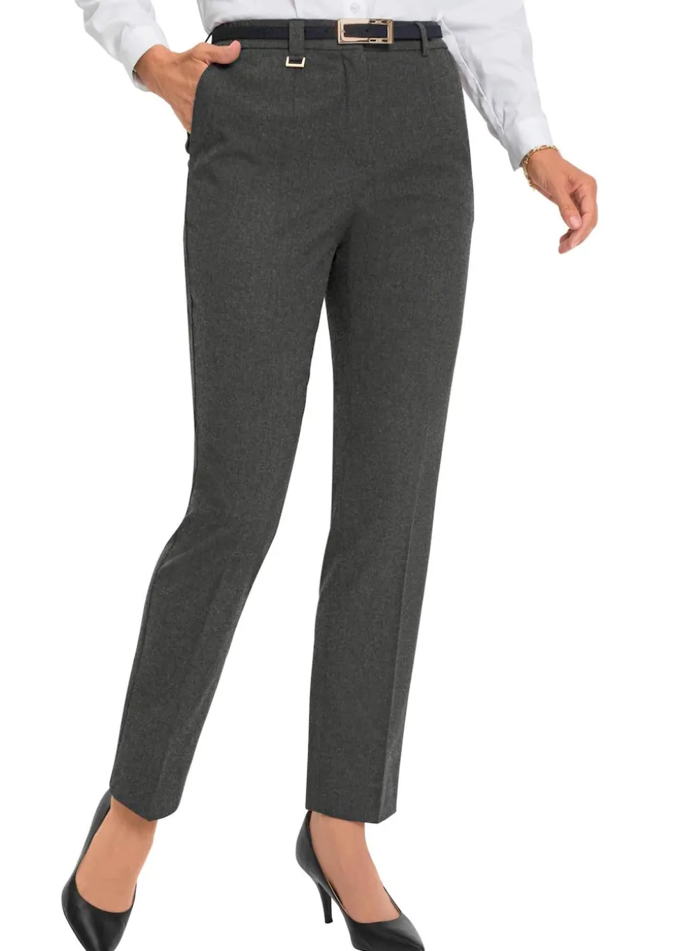 Bequeme Hose LOUISA mit Bügelfalte