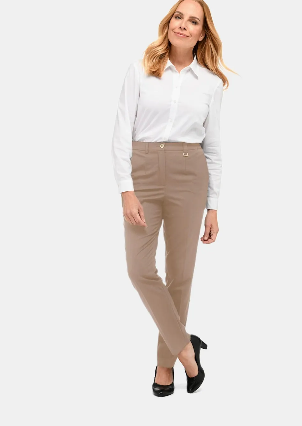 Bequeme Hose LOUISA mit Bügelfalte