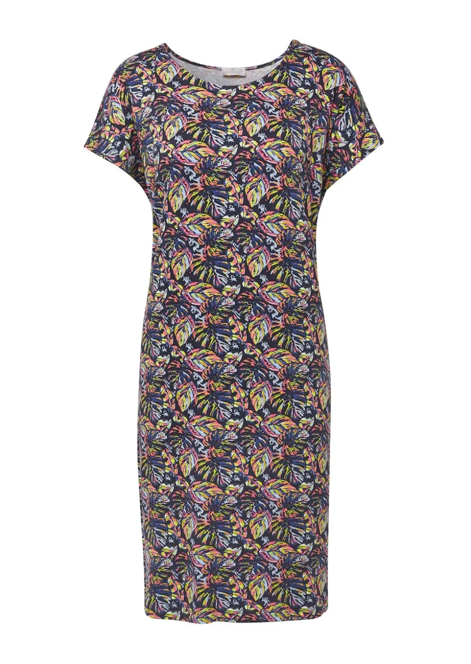 Bequemes Freizeitkleid in modischem Druck