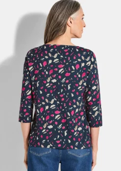 Bequemes Shirt aus Baumwoll-Jersey