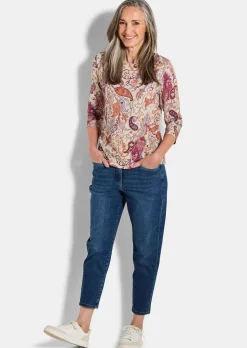 Bequemes Shirt aus Baumwoll-Jersey
