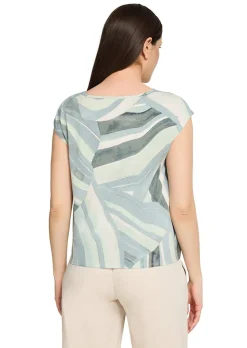 Bequemes Shirt mit Falten am Saum