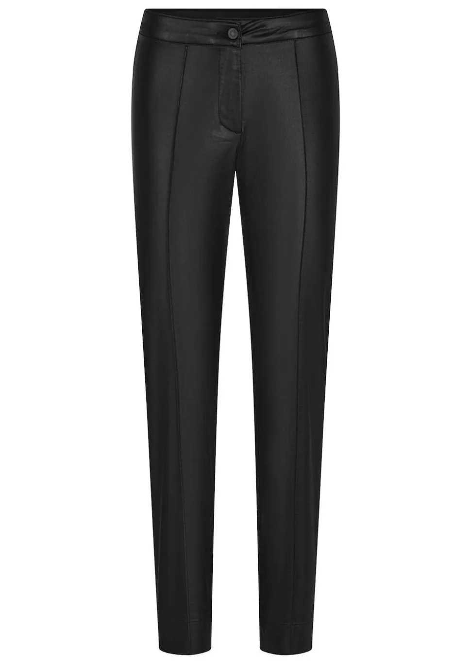 Beschichtete Hose BELLA in Leder-Optik