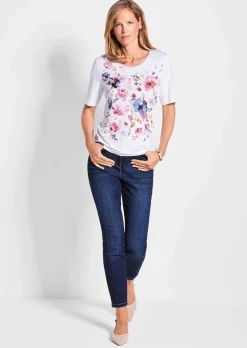 Bezauberndes Druckshirt mit Motivdruck