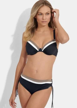 Bügel-Bikini mit Raffung