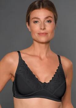 Bügelloser Soft-BH mit Spitze
