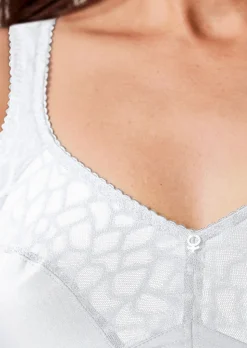 Bügelloser Soft-BH mit Spitze