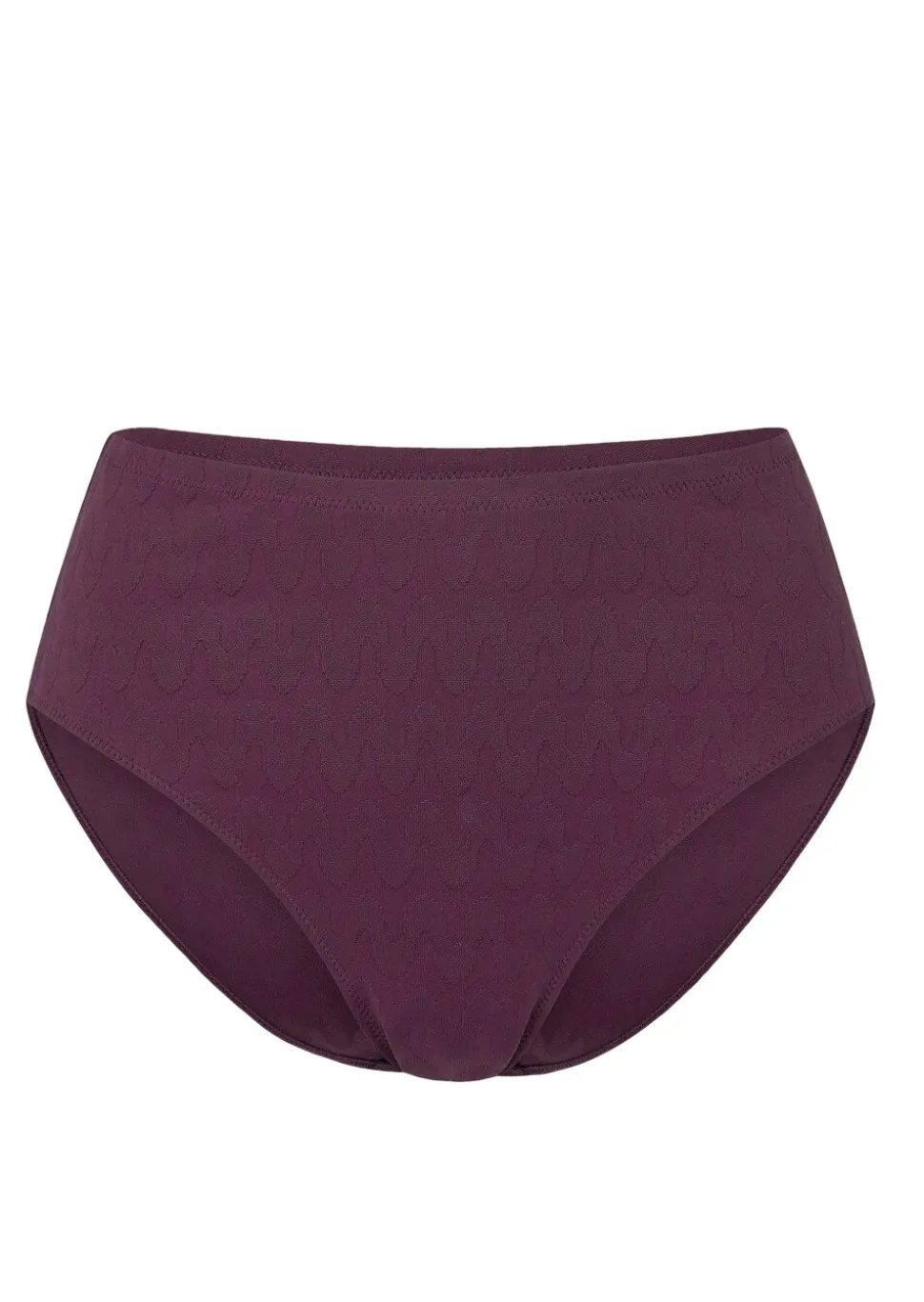 Bikinihose mit hohem Beinausschnitt