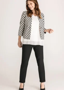 Blazer aus strukturierter Jacquard-Ware