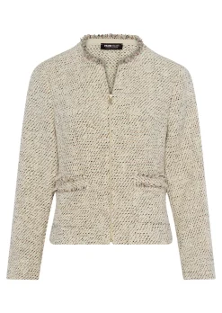 Blazerjacke mit Reißverschluss