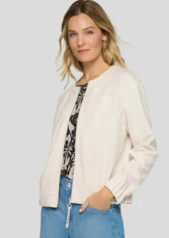 Blouson aus Jersey mit Reißverschluss