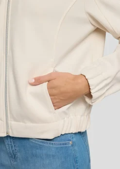 Blouson aus Jersey mit Reißverschluss