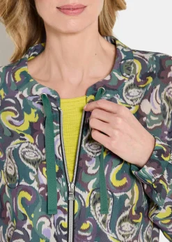 Blouson aus reiner Viskose