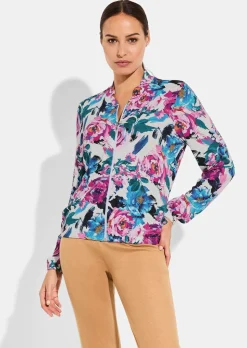 Blouson aus Viskose-Jersey