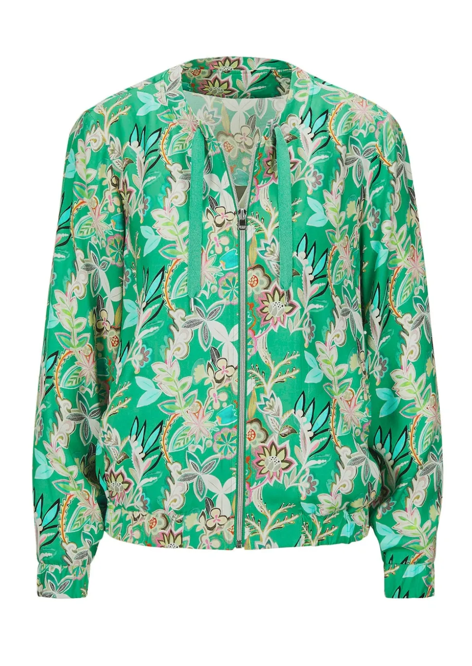 Blouson mit floralen Alloverdruck