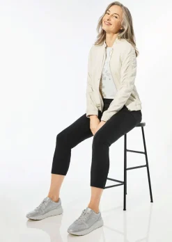 Blouson mit klassischen Details
