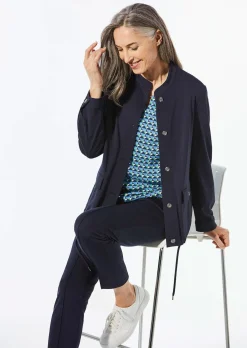 Blouson mit Stehkragen